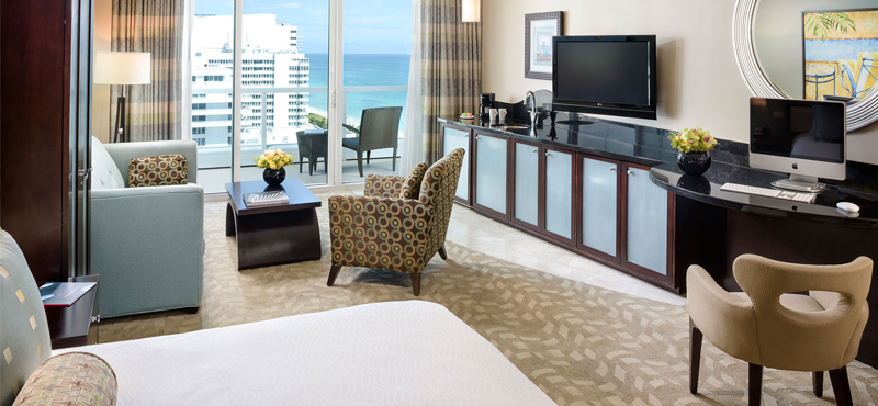 Luxury Miami Holiday Packages Fontainebleau Miami South Beach Sorrento Ocean View Junior Suite