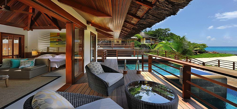 Luxury Seychelle Holiday Packages Constance Lemuria Presidential Villa Exterior Deck