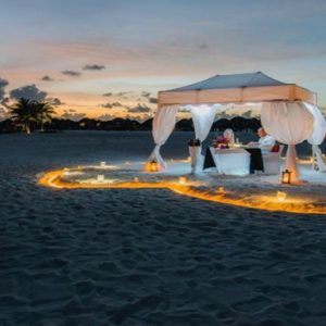 Luxury Seychelle Holiday Packages Constance Lemuria Private Beach Dining