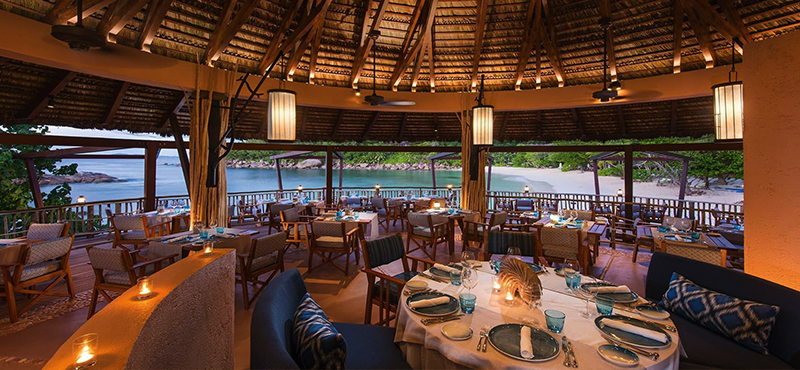 Luxury Seychelle Holiday Packages Constance Lemuria The Nest Restaurant
