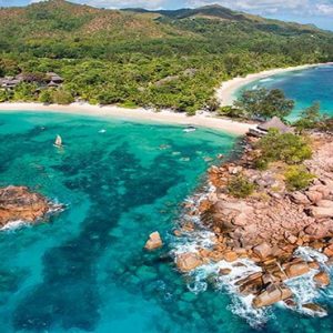 Luxury Seychelle Holiday Packages Constance Lemuria Aerial View2