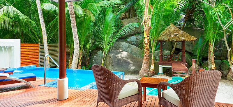 Luxury Seychelles Holiday Packages Hilton Seychelles Labriz Resort And Spa King Sanctuary Pool Villa 2