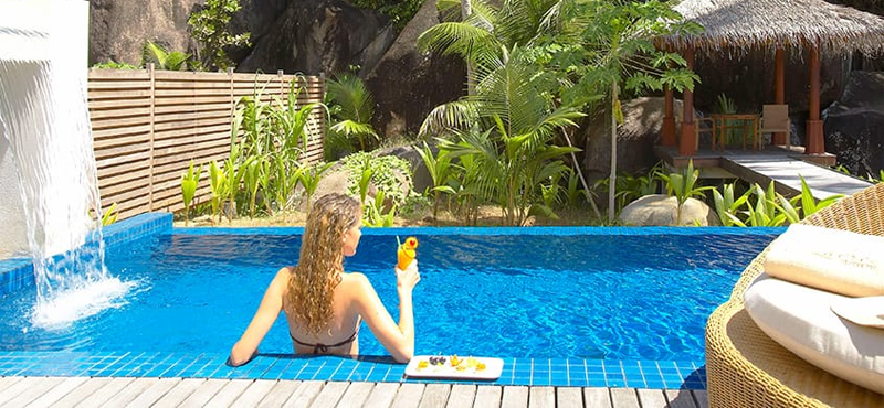 Luxury Seychelles Holiday Packages Hilton Seychelles Labriz Resort And Spa King Sanctuary Pool Villa 3