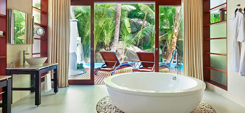 Luxury Seychelles Holiday Packages Hilton Seychelles Labriz Resort And Spa King Sanctuary Pool Villa 4