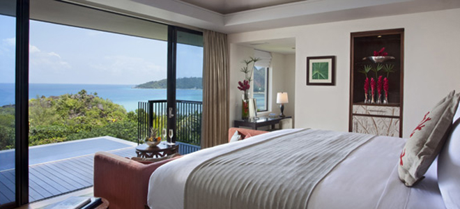 Luxury Seychelles Holiday Packages Raffles Seychelles Ocean View Pool Villa