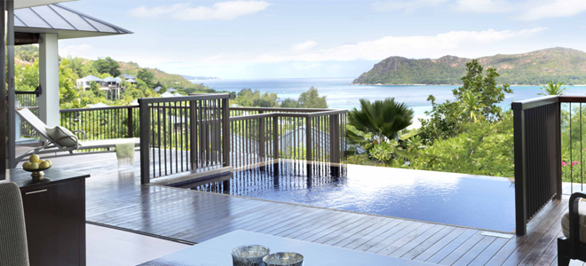 Luxury Seychelles Holiday Packages Raffles Seychelles One Bedroom Panoramic Living Area