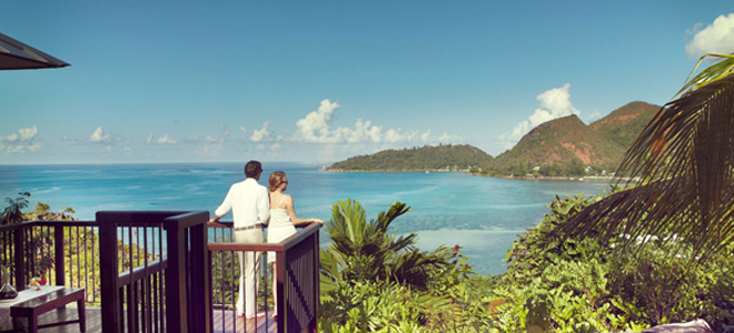 Luxury Seychelles Holiday Packages Raffles Seychelles Seychelles Panoramic Pool Villa Terrace