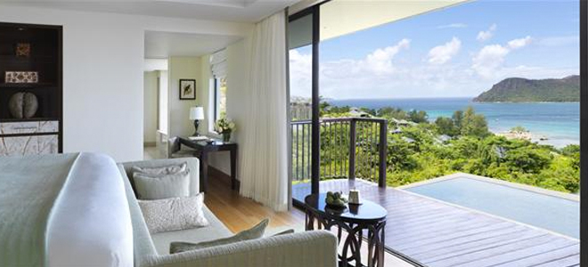 Luxury Seychelles Holiday Packages Raffles Seychelles Seychelles Panoramic Pool Villa Views