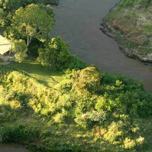 Luxury South Africa Holiday Packages Governors Camp, Kenya Aerial View Of Camp