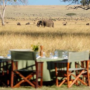 Luxury South Africa Holiday Packages Governors Camp, Kenya Dining In The Safari