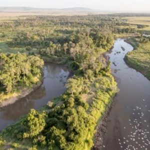 Luxury South Africa Holiday Packages Governors Camp, Kenya Masai Mara Aerial View