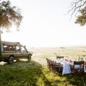 Luxury South Africa Holiday Packages Governors Camp, Kenya Game Drive Dining