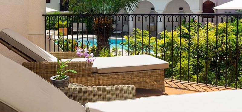 Luxury St Lucia Holiday Packages Cap Maison, St Lucia Courtyard Villa Suite