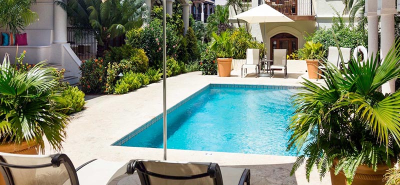 Luxury St Lucia Holiday Packages Cap Maison, St Lucia Courtyard Villa Suite2