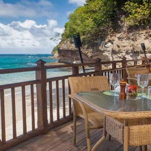 Luxury St Lucia Holiday Packages Cap Maison, St Lucia Dining View