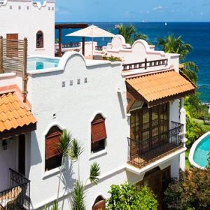 Luxury St Lucia Holiday Packages Cap Maison, St Lucia Ocean View Villa Suite Exterior