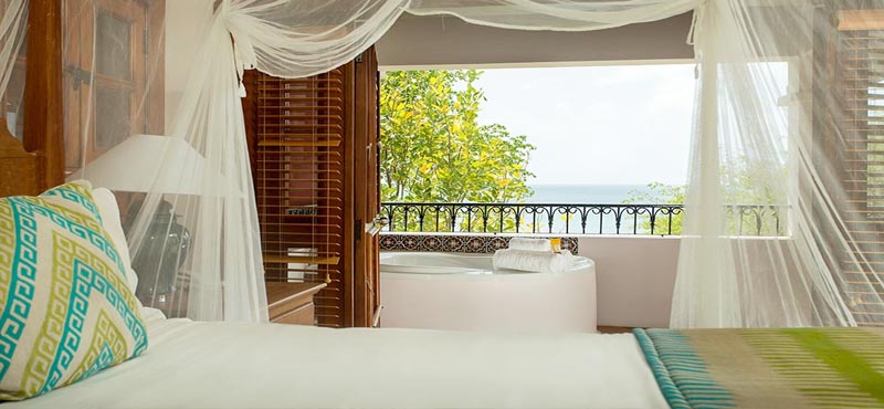 Luxury St Lucia Holiday Packages Cap Maison, St Lucia Oceanview Villa Suite With Hot Tub1