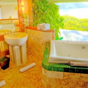 Luxury St Lucia Holiday Packages Jade Mountain Bath With A View1