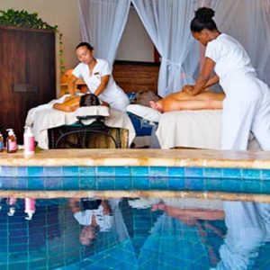 Luxury St Lucia Holiday Packages Jade Mountain Couple Spa Massage