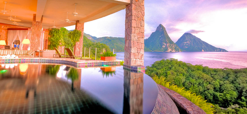 Luxury St Lucia Holiday Packages Jade Mountain Galaxy Sanctuary