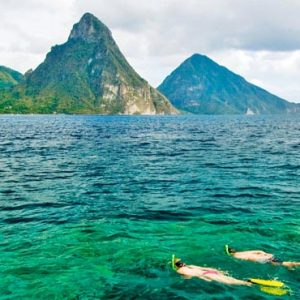 Luxury St Lucia Holiday Packages Jade Mountain Snorkelling