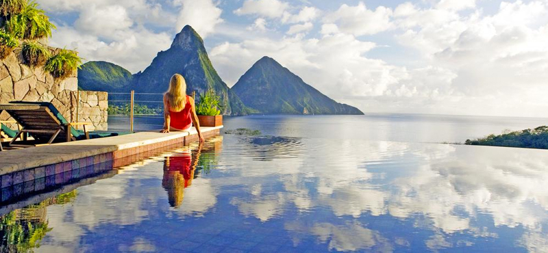 Luxury St Lucia Holiday Packages Jade Mountain Star Sanctuary 2