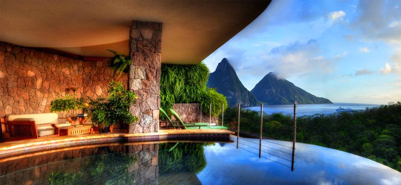 Luxury St Lucia Holiday Packages Jade Mountain Sun Sanctuary 2