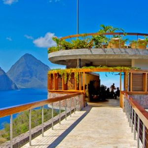 Luxury St Lucia Holiday Packages Jade Mountain Exterior 3