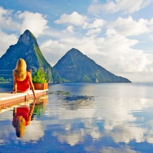 Luxury St Lucia Holiday Packages Jade Mountain Pool 3