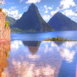 Luxury St Lucia Holiday Packages Jade Mountain Pool 4