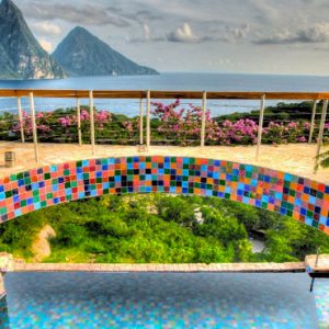 Luxury St Lucia Holiday Packages Jade Mountain Pool 6