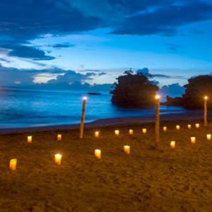 Luxury St Lucia Holiday Packages Jade Mountain Private Beach Dining