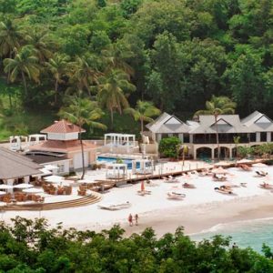 Luxury St Lucia Holiday Packages The Bodyholiday Saint Lucia Aerial View