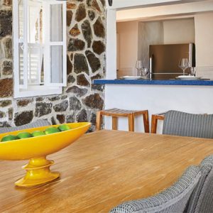 Luxury St Lucia Holiday Packages Windjammer Landing Villa Beach Resort Premium Three Bedroom Ocean View Villa Dinning Room