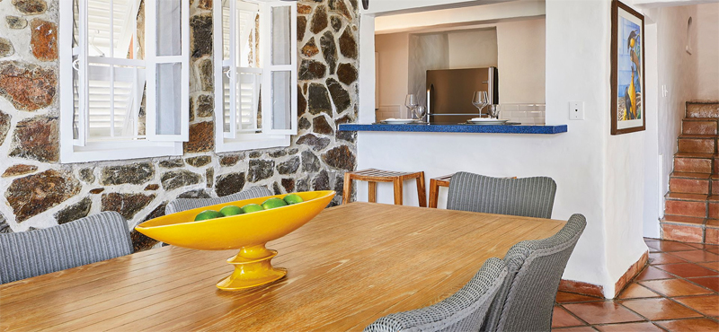 Luxury St Lucia Holiday Packages Windjammer Landing Villa Beach Resort Premium Three Bedroom Ocean View Villa Dinning Room