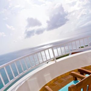 Luxury St Lucia Holiday Packages Windjammer Landing Villa Beach Resort Balcony View