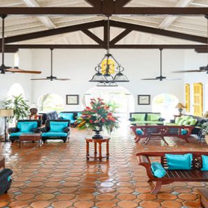 Luxury St Lucia Holiday Packages Windjammer Landing Villa Beach Resort Lower Lobby