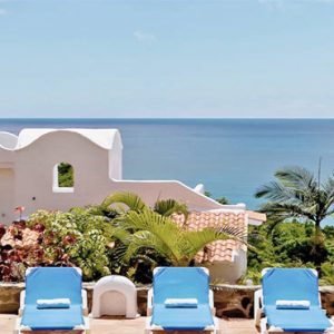 Luxury St Lucia Holiday Packages Windjammer Landing Villa Beach Resort Terrace View