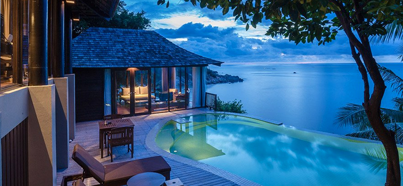 Luxury Thailand Holiday Packages Silavadee Pool Spa Resort Oceanfront Pool Villa Suite