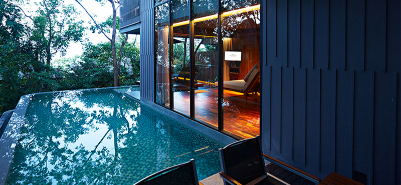 Luxury Thailand Holiday Packages Silavadee Pool Spa Resort Two Bedroom Ocean View Pool Villa Duplex 3