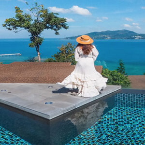 Luxury Thailand Holiday Packages Amari Phuket Main Clubhouse Woman By Pool