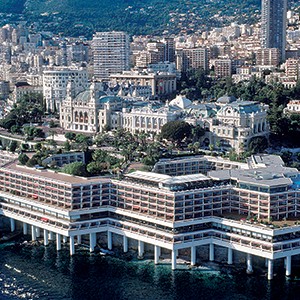 Luxury france holidays - Fairmont Monte Carlo - ariel view