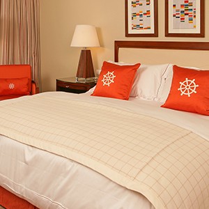 Luxury france holidays -Fairmont Monte Carlo - bedroom
