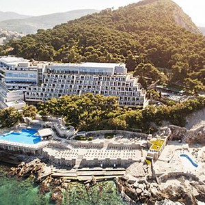 Luxury holidays croatia - Dubrovnik Palace Hotel - aerial