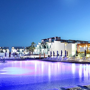 Luxury holidays ibiza - hard rock ibiza - pool night