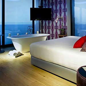 Luxury holidays ibiza - hard rock ibiza - suite bedroom