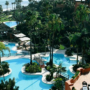 Luxury holidays spain- kempinski hotel marbellal - garden view