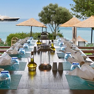 Luxury holidays turkey - kempinski hotel barbaros bay - dining