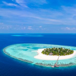 Maldives Holidays Banyan Tree Vabbinfaru Aerial View