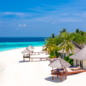 Maldives Holidays Banyan Tree Vabbinfaru Room Exterior